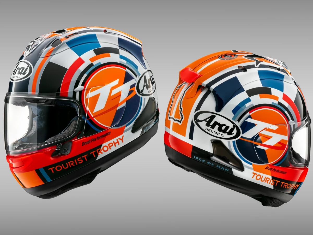 新製品】Arai RX-7Xより「IOM-TT2025」登場！ アライヘルメット
