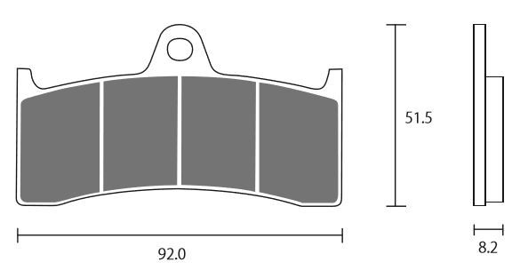 Webike | ZCOO ジクー ブレーキパッド セラミックシンタード CB1300