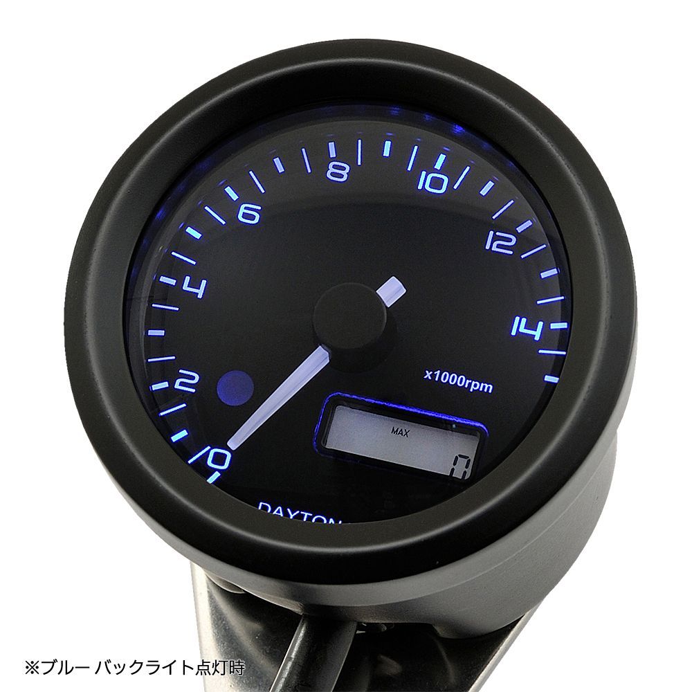 Webike | DAYTONA デイトナ VELONA 電気式タコメーター Ф48 15000rpm