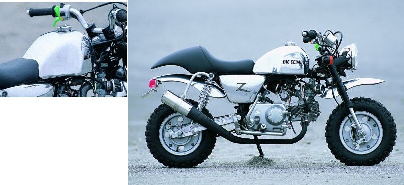 Webike | BIG CEDAR ビッグシーダー TYPE-3 タンク （12V） MONKEY