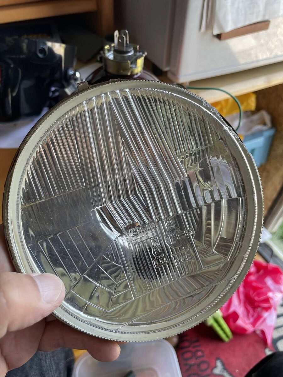 KAWASAKI Z550「前回の不良CIBIE凹みライトのニコイチ大作戦！(｀・ω