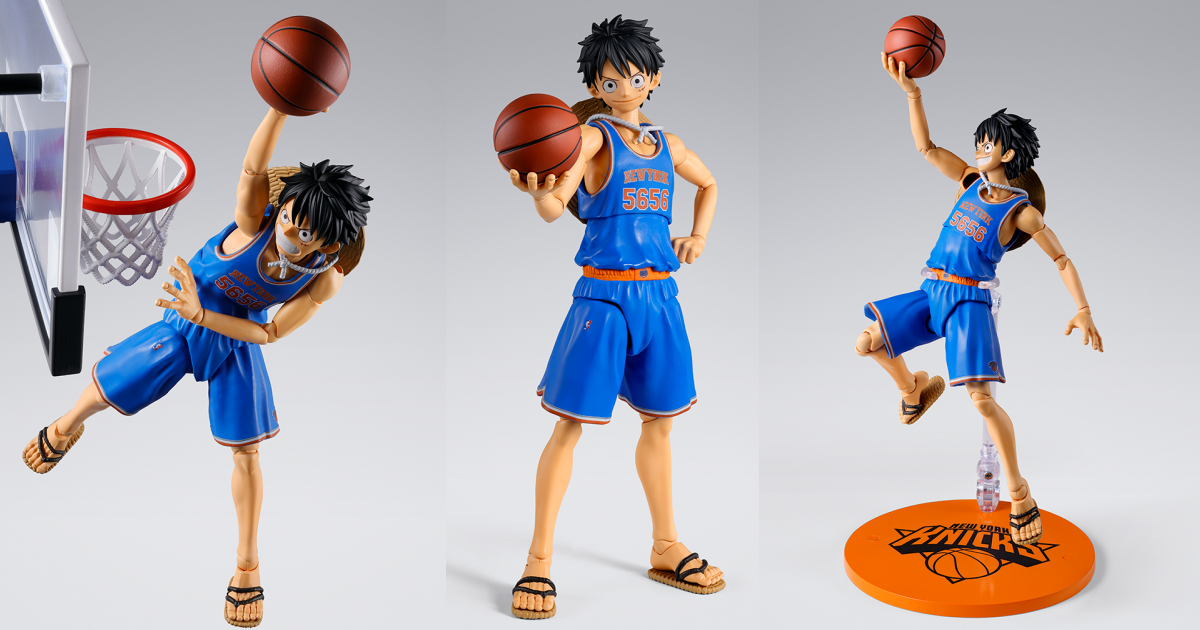 S.H.Figuarts ONE PIECE×NBA モンキー・D・ルフィ -NEW YORK KNICKS