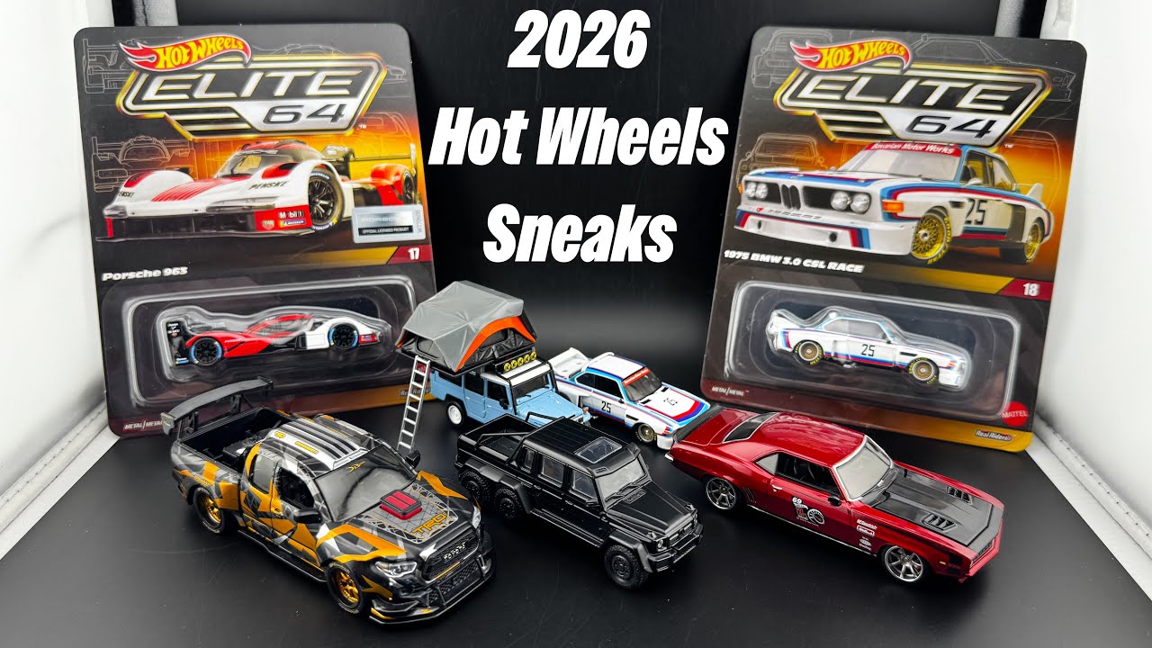 New Hot Wheels RLC, Elite 64 and 1:43 Collectibles Look Exciting