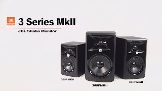 JBL 308P MKII おすすめ パワード・スタジオモニタースピーカー 1本