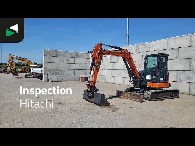 Hitachi ZX55 U-6 CLR Mini excavator <10t - BAS World