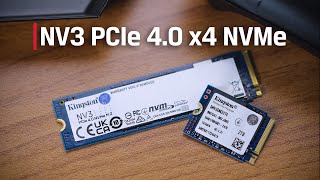 Kingston 1TB NV3 NVMe M.2 PCIe 4.0 SSD SNV3S/1000G B&H Photo