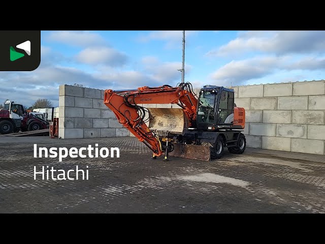 Hitachi ZX140W -5B Wheeled excavator - BAS World