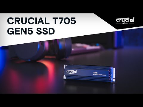 Crucial T705 1TB PCIe Gen5 NVMe M.2 SSD | CT1000T705SSD3 | crucial.com