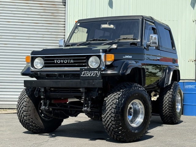 トヨタ ランドクルーザー70 4.2 ZX FRPトップ ディーゼル 4WD FOX