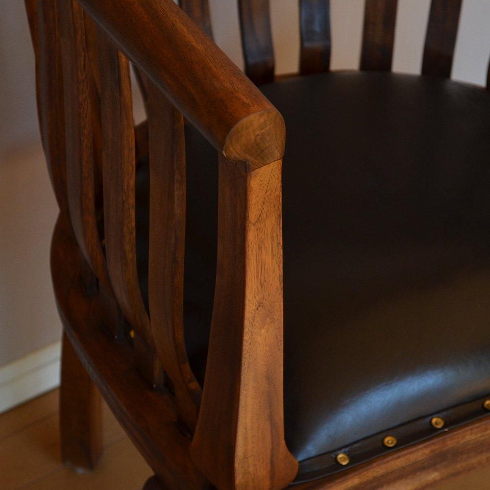 送料無料 チーク | レザー・ラウンジ チェア - CORIGGE MARKET《公式