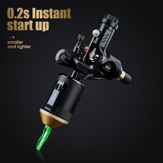 DH Raven Ⅱ レイヴン ロータリータトゥーマシン+ワイヤレスバッテリー