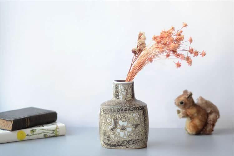 ロイヤルコペンハーゲン Baca 花瓶 魚柄 ヴィンテージ