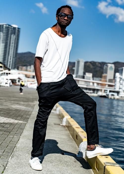 ゼロ超撥水6ポケットトラベルパンツ - 黒