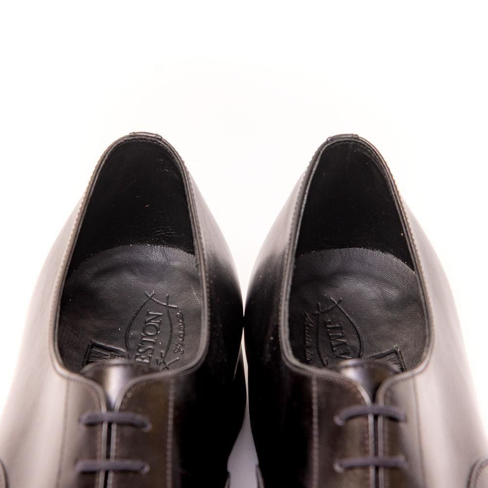 ジェイエムウエストン 300 ストレートチップ ブラック ラバーソール