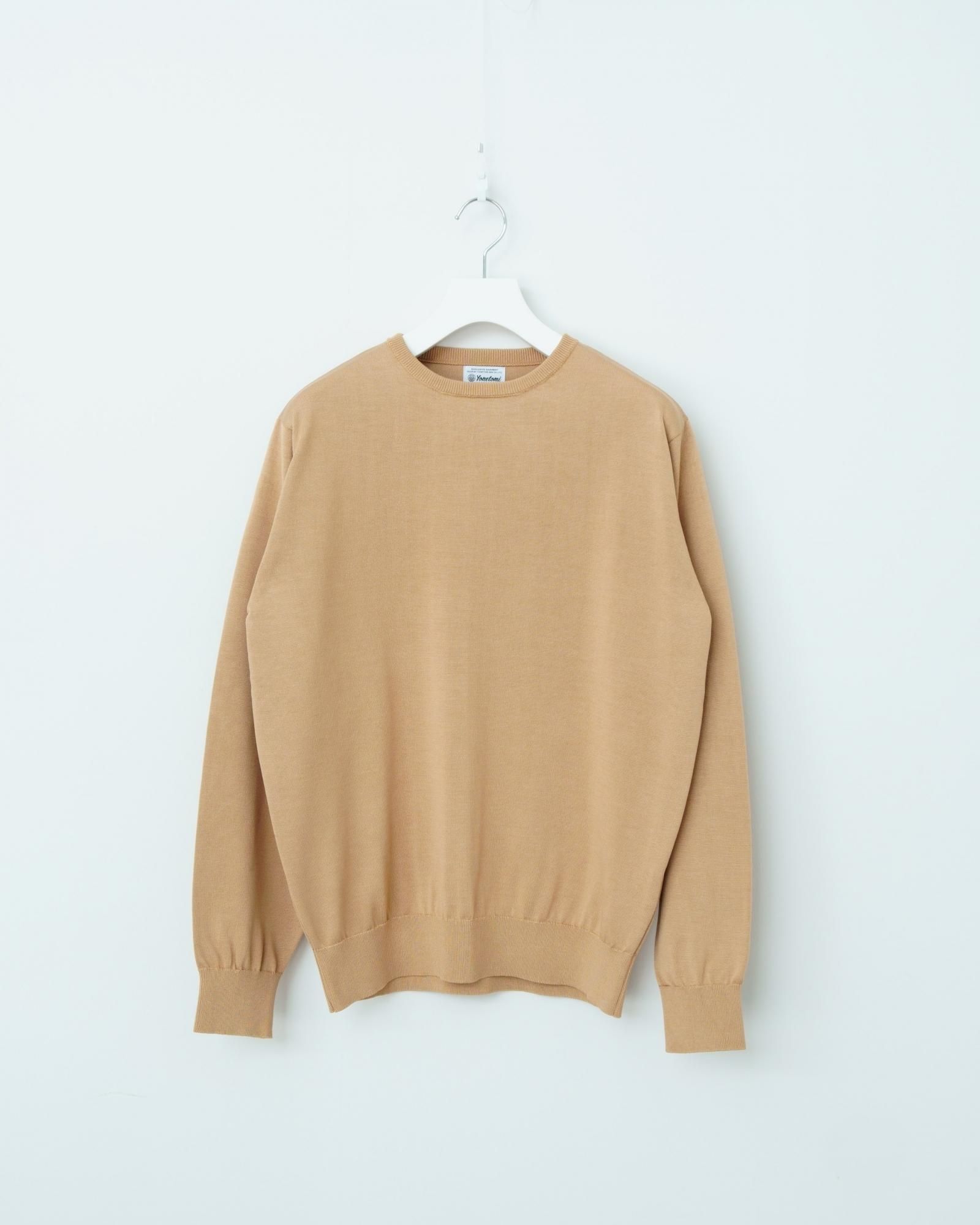 SILK KNIT PULLOVER - Yonetomi STORE ONLINE｜ヨネトミストアオンライン