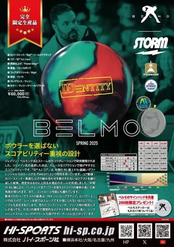 ジェイソン・ベルモンテ監修の新シリーズ！ストーム アイデ