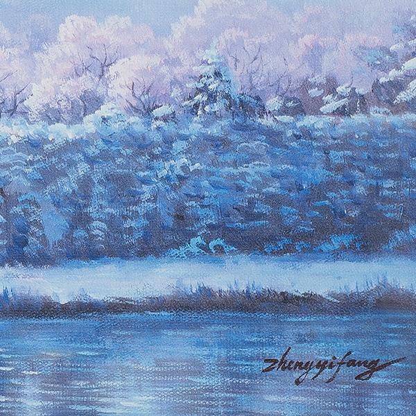 忍野富士 肉筆油彩画 - 三宝堂オンラインショップ