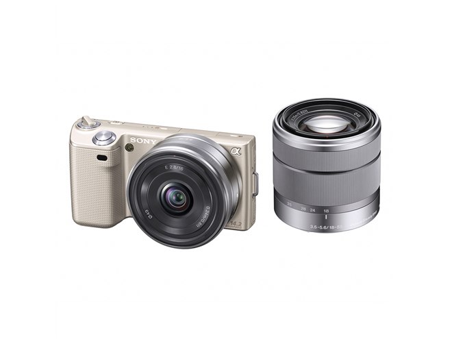 ソニー、「NEX-5」ダブルレンズにゴールドを追加 - 価格.com