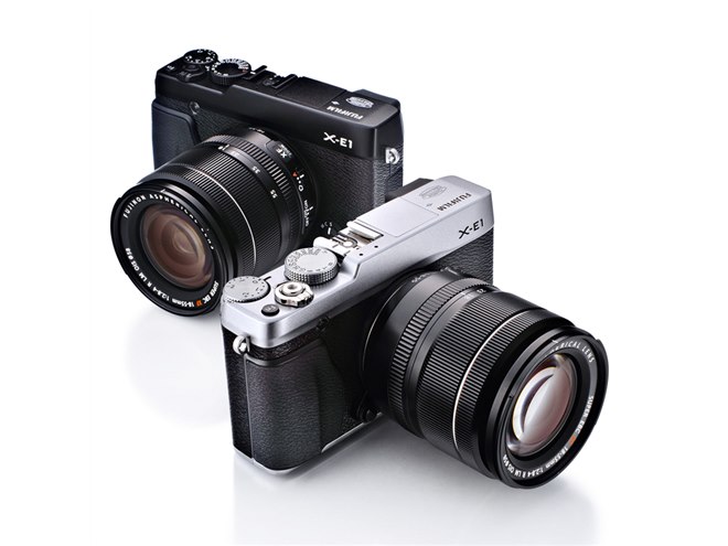 富士フイルム、236万ドットのEVFを装備した「FUJIFILM X-E1」 - 価格.com