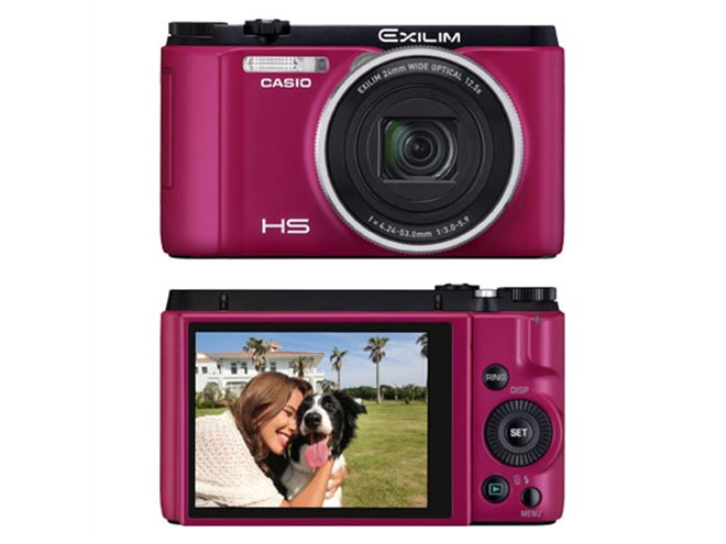 カシオ、ワンシャッターで5種類の作風を撮影できる「EX-ZR1300