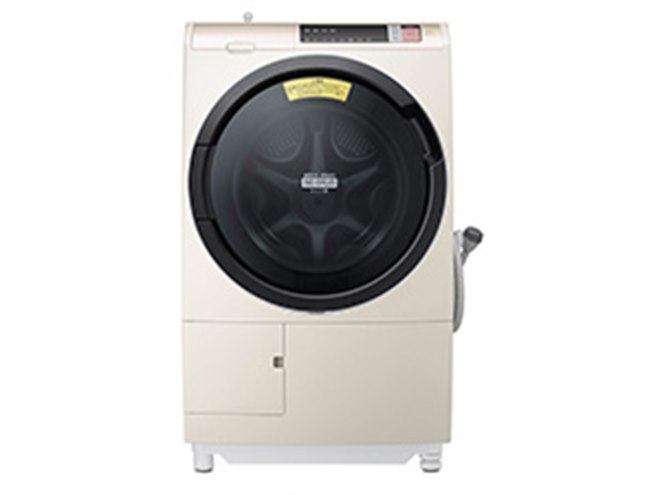 日立、高速風と湿度コントロールでシワをきれいに伸ばすドラム式洗濯