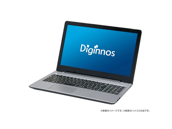 ドスパラ、Core i7 7500U採用の15.6型ノート「Diginnos Critea DX-K F7