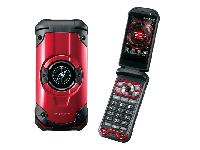 au、6年ぶり復活の折りたたみ式タフネスケータイ「TORQUE X01」 - 価格.com