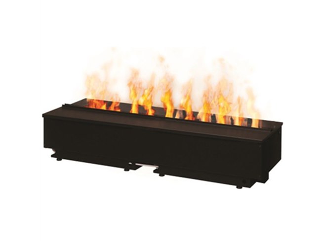 電気と水でリアルな炎を再現、ビルトイン電気暖炉「Casette1000」発売