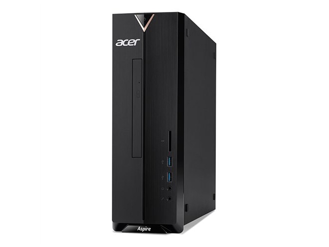 エイサー、幅10cmのスリムデスクトップPC「Aspire X」シリーズ3機種