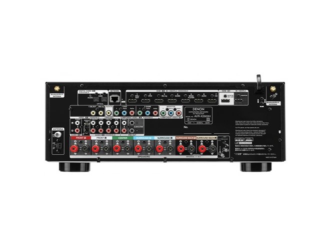 デノン、7.2ch AVアンプの2019年モデル「AVR-X1600H」「AVR-X2600H