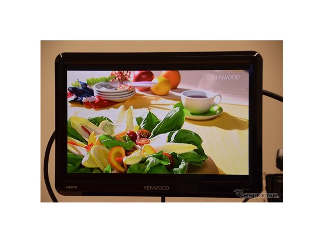 ケンウッド、10.1V型HD液晶リアモニター発売へ HDMI入力端子2系統装備