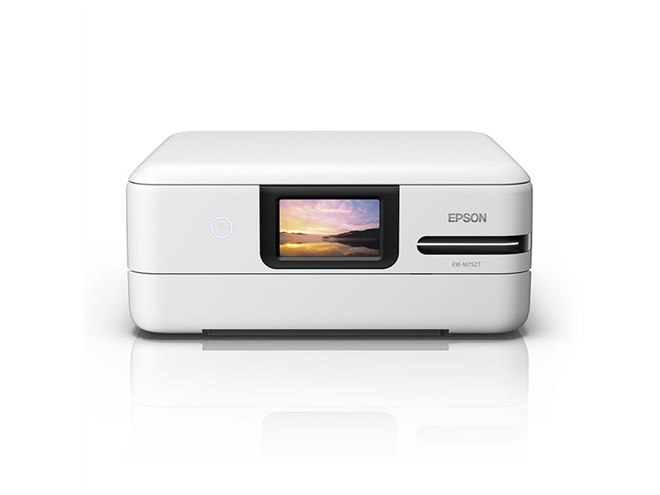 エプソン、4.3型液晶搭載で3万円台後半のエコタンクプリンター「EW