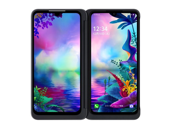 ソフトバンク、専用ケースで“2画面化”できる6.4型スマホ「LG G8X ThinQ