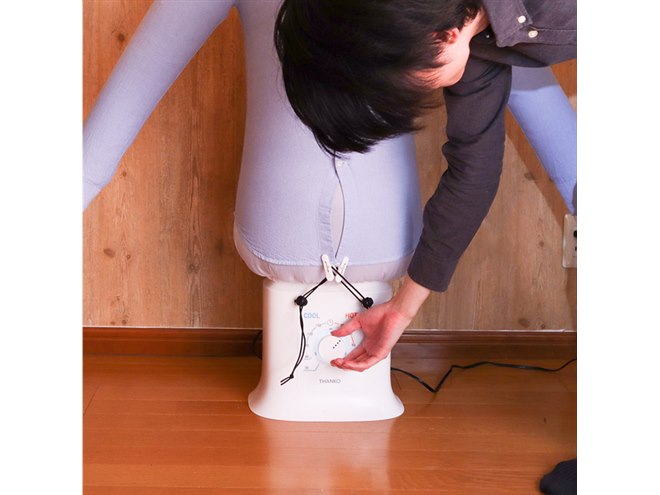 サンコー、乾燥とシワ伸ばしが同時にできる「アイロンいら～ず2