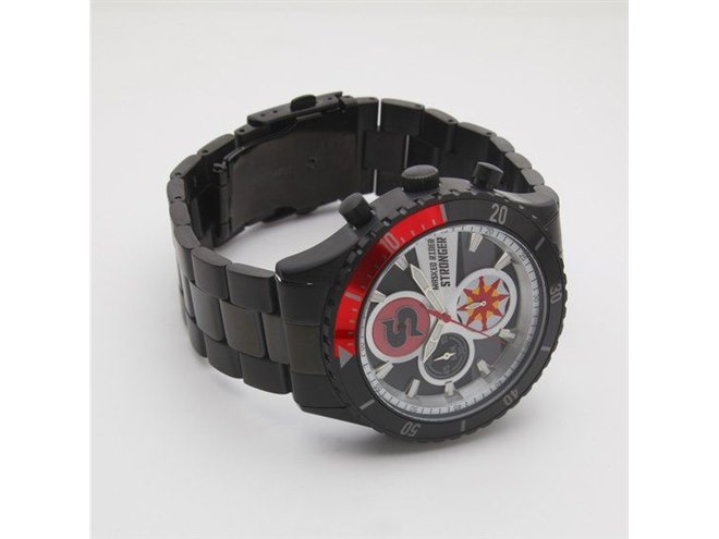 仮面ライダー クロノグラフ腕時計」発売、1号/X/ストロンガーの全3種