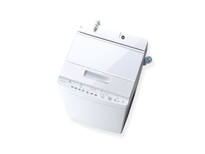 東芝、「浸透ザブーン洗浄」採用のタテ型洗濯乾燥機「AW-8V9」など