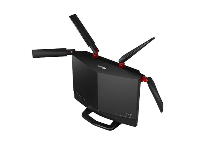 バッファロー、10GbEポートを搭載したWi-Fi 6ルーターの