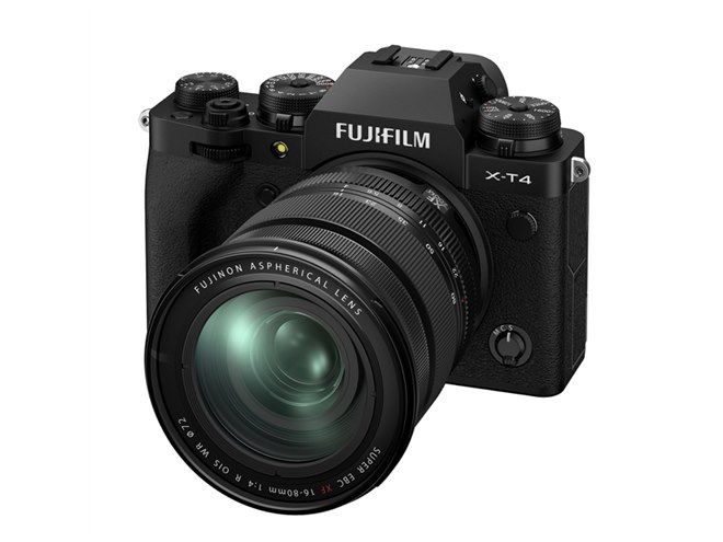 富士フイルム、ミラーレス「FUJIFILM X-T4」ブラックの発売日決定