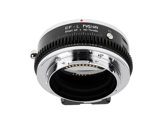 Fotodiox、キヤノンEF→Lマウントの可変式NDフィルター内蔵電子