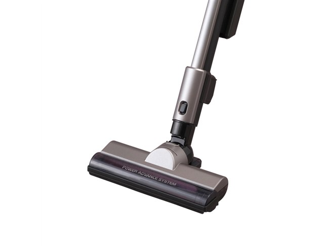 アイリスオーヤマ史上最軽量をうたう、標準質量1.4kgのスティック