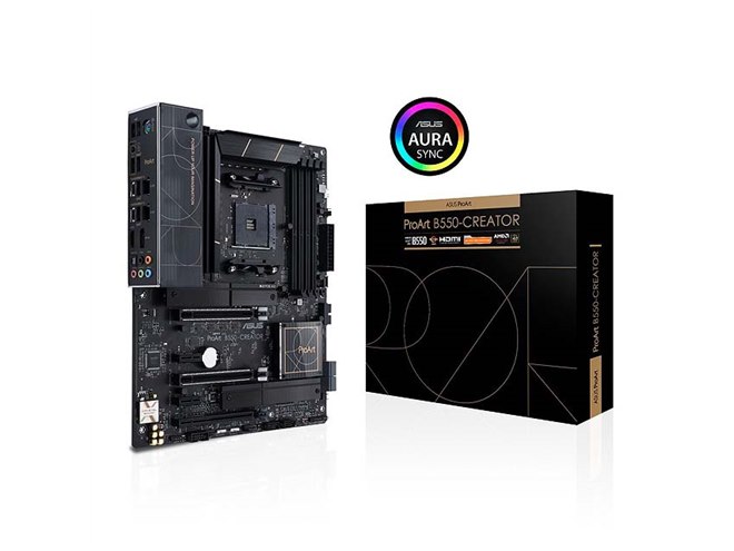 ASUS、コンテンツ制作者向けRyzen対応マザー「ProArt B550-CREATOR