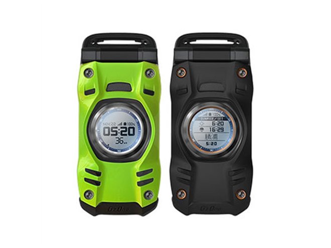 au、初代「G'zOne」オマージュの円形10キーを装備した20周年モデルを11