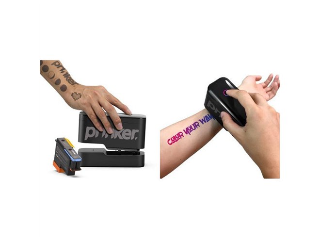 消せるカラータトゥープリンター「Prinker S」が3月18日より国内発売