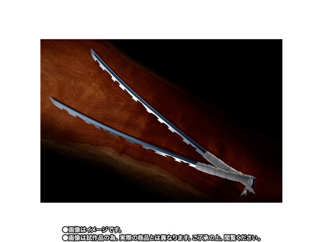 鬼滅の刃」嘴平伊之助の日輪刀を約1/1モデル化、刃の欠け方も忠実に