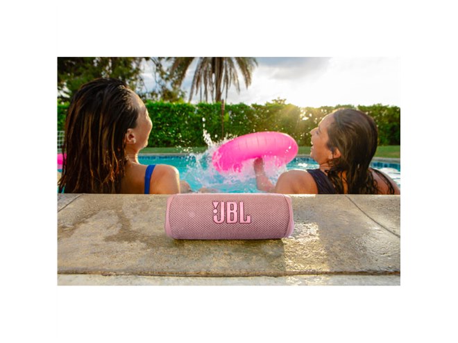 JBL、防水・防塵Bluetoothスピーカー「FLIP 6」に春の新色ピンクなど3