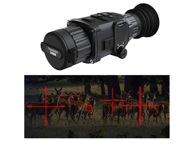 熱を検出して「完全な暗闇でも使用できる」サーマルライフルスコープが