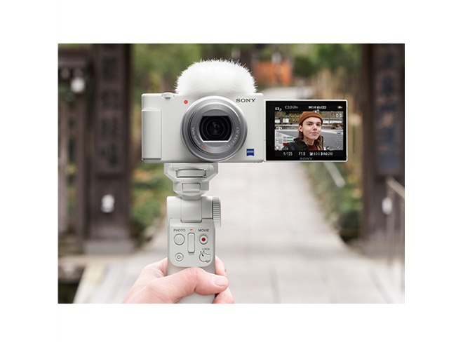 ソニー、Bluetooth対応シューティンググリップ「GP-VPT2BT」に新色