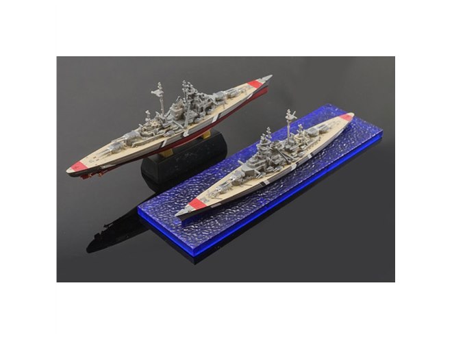 戦艦ビスマルクや重巡洋艦青葉をラインアップする「世界の艦船キット