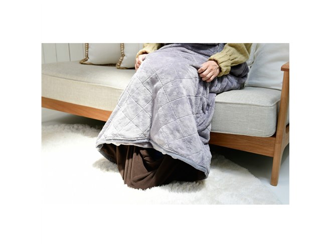 山善、肩ひも付きで“着る毛布”としても使える「くるみケット」 - 価格.com