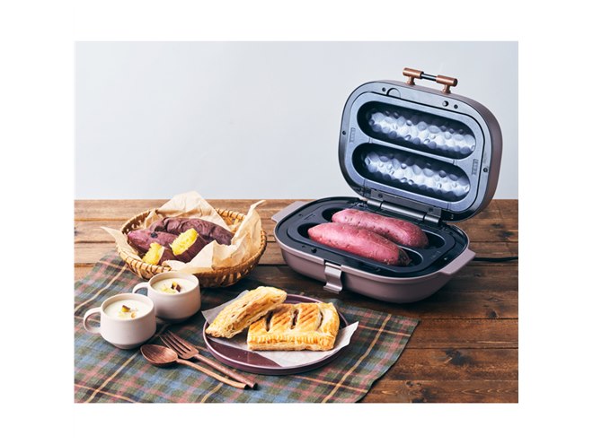 ドウシシャ「焼き芋メーカー」がリニューアル、アナログタイマー搭載
